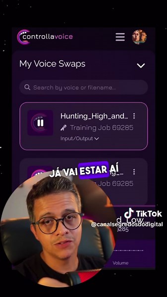 Como Colocar Minha Voz em uma Música com Apenas o Celular https://voice.controlla.xyz “Já pensou em colocar a SUA voz em qualquer música usando apenas o CELULAR? Com o Controlla Voice, isso é possível de forma rápida e prática! Neste vídeo, vou te mostrar como funciona essa ferramenta incrível e ainda dar um exemplo de como a minha voz ficou na música do A-ha. Você não precisa ser um profissional para criar algo surpreendente! Assista até o final e descubra como transformar sua voz em arte. 🚀🎤
