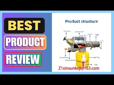 Best 2L Handheld Portable Gas Hot Fogger Thermal Fogging Machine Review
