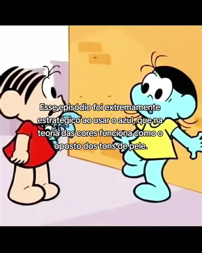 Explorando a Teoria das Cores em Turma da Mônica