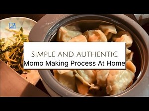 Simple And Authentic Momo Making Process At Home
