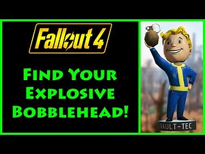 Fallout 4 - Explosives Bobblehead Location - 4K Ultra HD