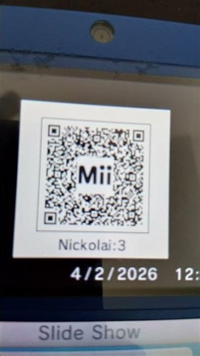 scan the QR code for mii! #fypシ
