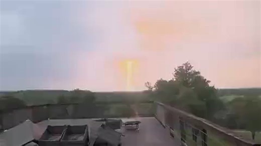 Burnet County lightning show