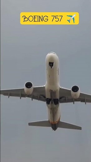 Boeing 757 applying full rudder during a crosswind takeoff 🛫😱 #aviation #boeing757 #crewlife