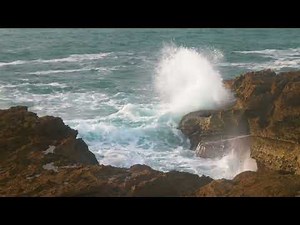 Gentle Ocean Breeze and Waves | Relaxing Nature Sounds in 4K