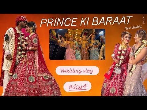 Prince and Prachi WEDDING DAY VLOG👩‍❤️‍💋‍👨 #PRINCEKIBARAAT #bhoomibisaiya #wedding #viral