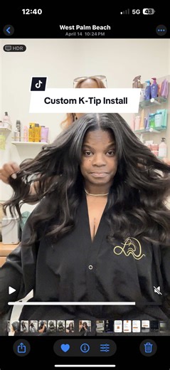 Invisible K Tip Hair Extension Installation Guide