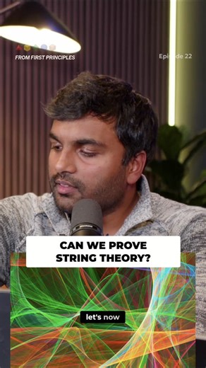 From First Principles on Instagram: "String theory: unifying classical & quantum physics. All particles from 1D strings oscillating in 10 dimensions. Theory needs a galaxy-sized LHC to test! #StringTheory #QuantumPhysics #Cosmology #TheoreticalPhysics #PhysicsFacts"