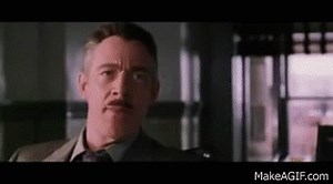 J. Jonah Jameson Laughing on Make a GIF