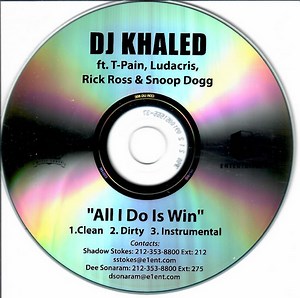 DJ Khaled Ft. T-Pain, Ludacris, Rick Ross & Snoop Dogg - All I Do Is Win