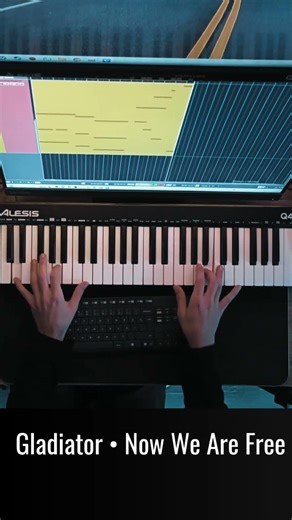 Gladiator | Now We Are Free - Hans Zimmer #piano #gladiator