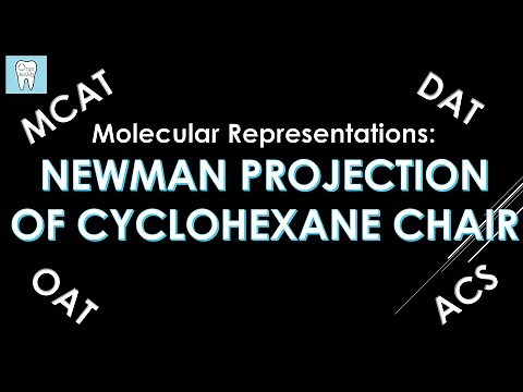 How to Draw a Newman Projection for Cyclohexane Chair Conformations | Organic Chemistry