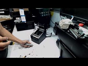 How to fix GSAN POS printer cutter stuck up