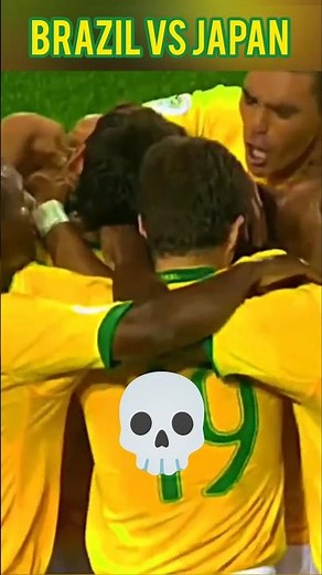 World Cup 2006💀 Brazil Vs Japan Football Highlights, Brazil Vs Japan #foryou #brazil #japan #short