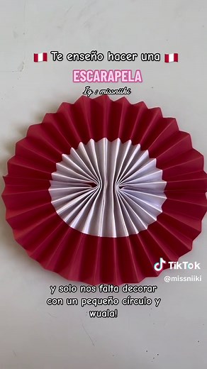 Escarapela para Fiestas Patrias: Manualidad Divertida para Preescolar