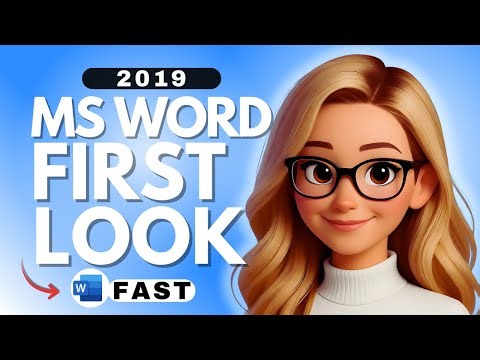 Microsoft Word 2019 First Look