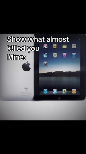 Story time: Got angry and broke a 1st gen iPad, then while throwing it, a piece of it got caught up and sliced my hand open. I almost bl3d out #ipad #techtok #tech #apple