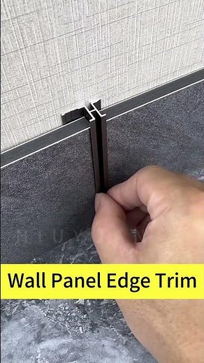 Aluminum Wall Panel Edge Trim