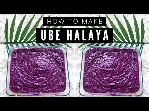 EASY UBE HALAYA RECIPE (POWDERED PURPLE YAM ) | EASY WAY TO MAKE UBE
