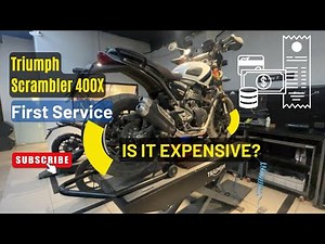 Triumph Scrambler 400X First Service: Is It Expensive? What’s Included & Cost Breakdown?