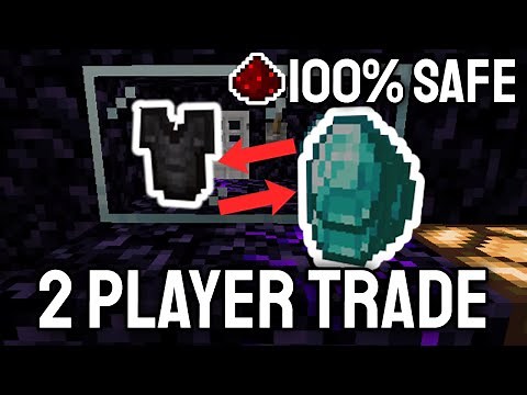 Two Player Trading System Tutorial Minecraft