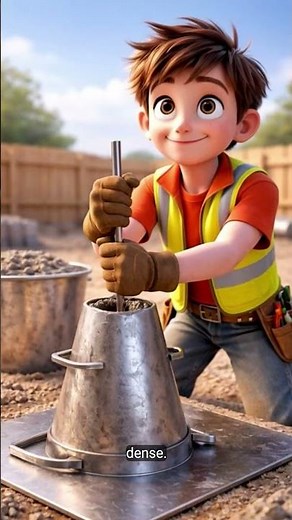 How to Master the Concrete Slump Test 🧱 #ConstructionTips #sscjecivilengineering