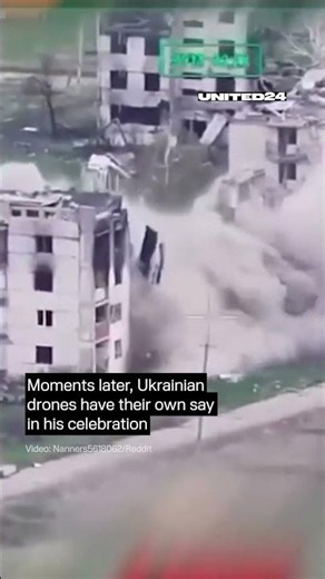 Russian Soldier Didn't Wave His Flag For Very Long #warinukraine
