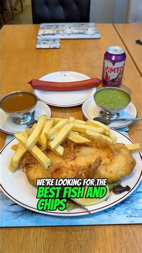 BEST FISH & CHIPS IN KENT (Ep 6) that’s been slinging fish for 46 years! #kent #fishandchips #shorts