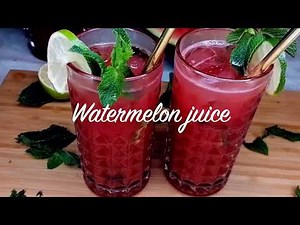 Watermelon Juice Recipe /Fresh Watermelon Juice/Summer drink Watermelon Juice Recipe