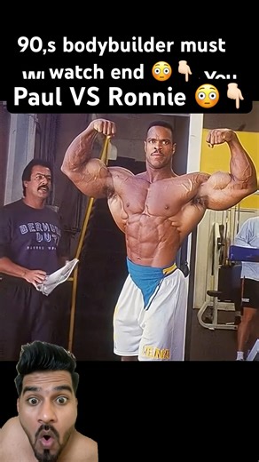 Paul VS Ronnie 😳 #paul #bodybuilder #bodybuilding #mrolympia #olympia #athlete #fitness #shorts