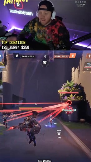 Tim vs Rocket beef will never end 😭 Tim spectates 0 damage Rocket last part #timthetatman #marvel #marvelrivals #rocketraccoon | Clipslegendaily