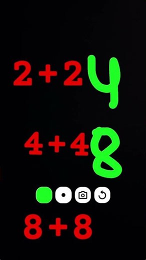 2+2 is 4 4+4 is 8￼￼ 8+8 is 12 #memes