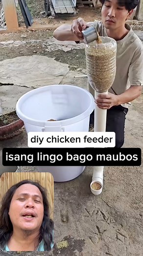 diy chicken feeder isang lingo bago maubos #fblifestyle this video is intended for commentary and educational use only | Fingerstyle Talents