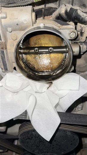 How To Clean Rusty Throttle Body #mechanic #diy