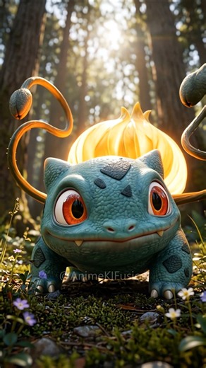 Pokémon IRL: The Wild Bloom of Bulbasaur 🌿🌺 #PokemonIRL #Venusaur