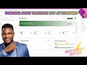 The Fastest Way to Build an Audit Checklist App (PowerApps 10X Speed Build)