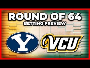 March Madness 2025 Round of 64 Preview - 6. BYU vs 11. VCU