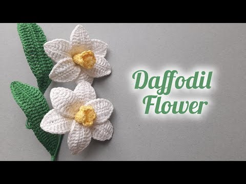 Crochet Daffodil Flower – Easy, Realistic & Stunning!