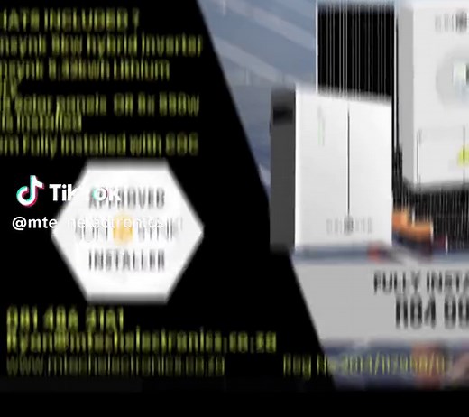 Take advantage of an incredible deal and get a fully installed Sunsynk 5kW solar system this May. #Sunsynkapproved #solarsystem #backuppowersupply #durbantiktok #jhb #inverter