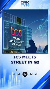 TCS Q2 Results | Profit Rises 4%, Margins In Line With Estimates | N18S | CNBC TV18
