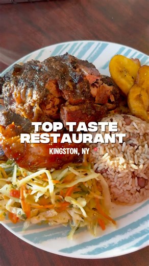 Top Taste Restaurant in Kingston, NY!! amazing Jamaican cuisine, still thinking about this food!