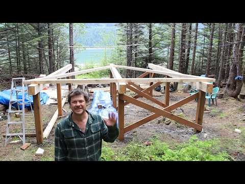 Assembling A Frame Cabin - The Beginning