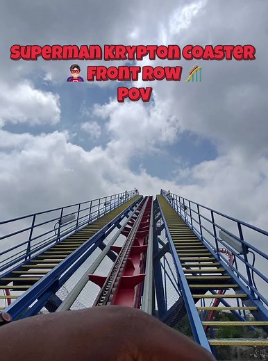 Superman Krypton Coaster Six Flags Fiesta Texas POV