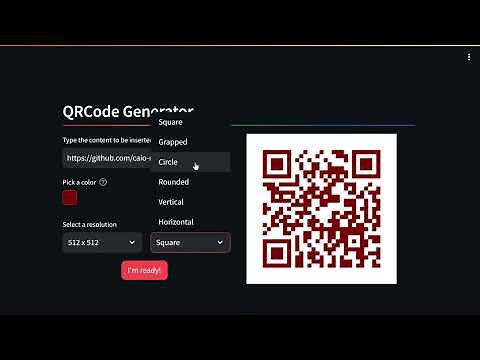 QR Code Generator Using Streamlit