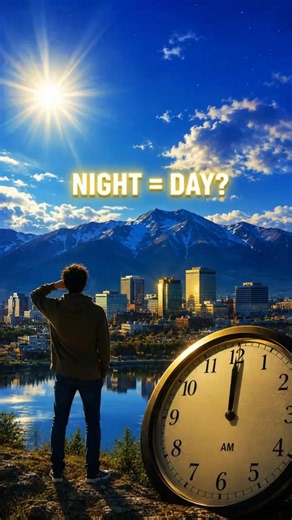 The US City With Almost 24 Hours of Sun — Anchorage ☀️😱