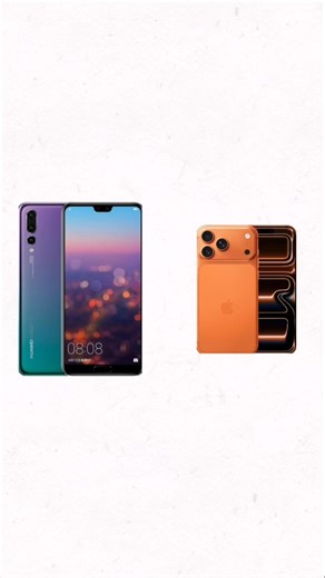 Huawei P20 pro vs iphone 17......
