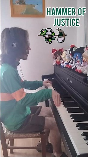 HAMMER OF JUSTICE ON PIANO #deltarune #deltarunechapter4 #gerson #hammerofjustice