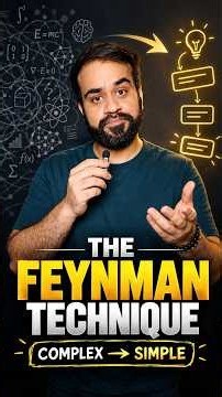 The Feynman Technique: Learn Anything Faster
