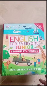 English for Everyone Junior: Beginner's Course: Look, Listen and Learn. Price: 1500 Learn English with this fun course for complete beginners. Simple exercises and lively audio will have you speaking and reading more than 500 words in no time! The perfect introduction to English vocabulary and grammar, English for Everyone Junior: Beginner's Course provides children aged 6-9 with the support they need as they take the first steps towards learning English as a foreign language. Equally effective 
