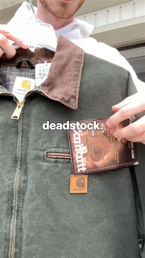 This Carhartt Jacket may be the rarest vintage jacket I’ve ever found (NWT) J97 MOS #carhartt